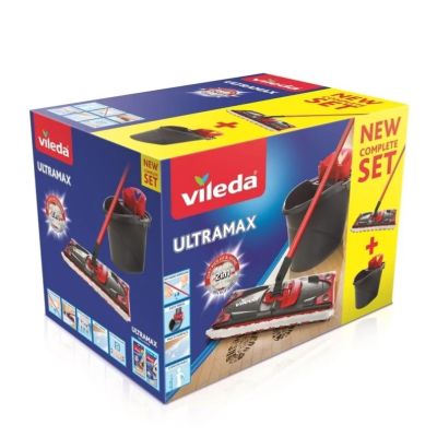 4. Vileda Ultramax BOX (mop + bucket)
