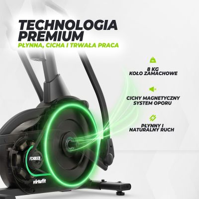 10. VIRTUFIT FDR300i ELLIPTICAL BIKE