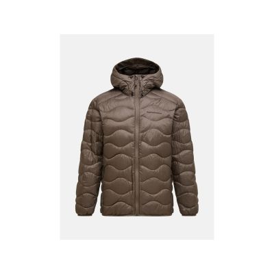 PEAK PERFORMANCE M Helium Down Hood Jacket, brown - M