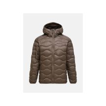 PEAK PERFORMANCE M Helium Down Hood Jacket, brown - M