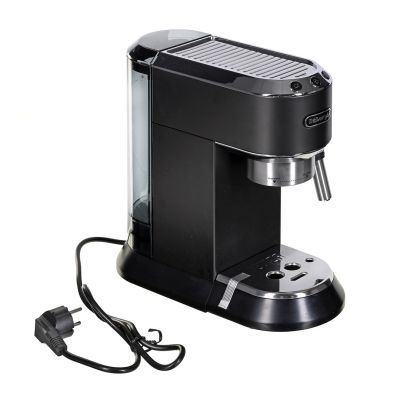 37. DeLonghi Dedica Style EC 685.BK (1350W; black) espresso machine