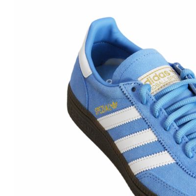 6. Adidas Handball Spezial Kids Light Blue / Cloud White youth women's sports shoes - JI2902