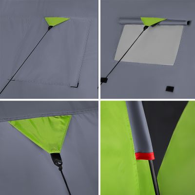 14. NC6006 GREEN-GREY DISCOVERY NILS CAMP TENT