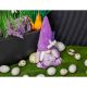 5. gnome lavender girl 20cm spring decoration
