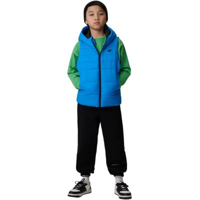 8. Boy's vest 4F M313 blue 4FJWSS26TVJAM313 33S
