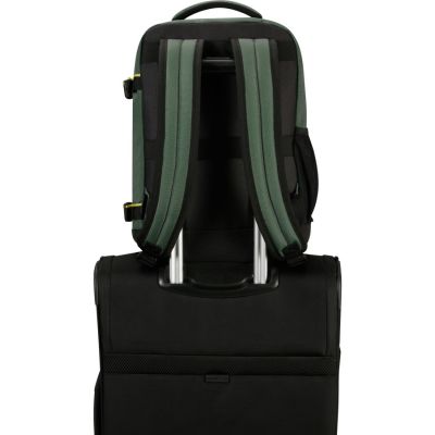 5. American Tourister Take2cabin S Backpack Green Recycled Polyethylene Terephthalate (rPET)