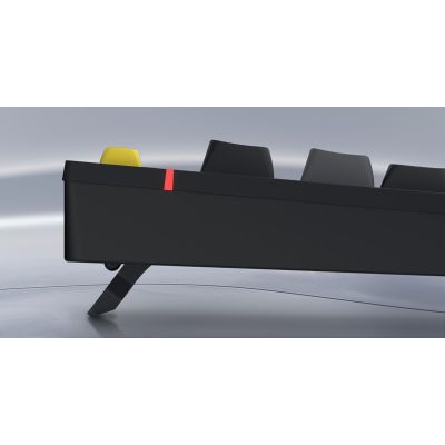 10. Hator Icefall white membrane gaming keyboard (black and white keys)