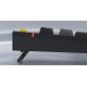 10. Hator Icefall white membrane gaming keyboard (black and white keys)