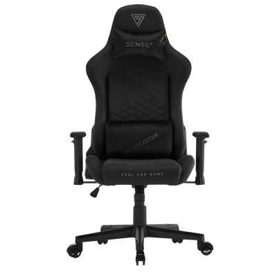SENSE7 Spellcaster Senshi Universal Gaming Chair Upholstered Seat Black