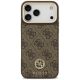 3. Guess 4G Strass Logo MagSafe Case for iPhone 18 Pro Max / 17 Pro Max – Brown