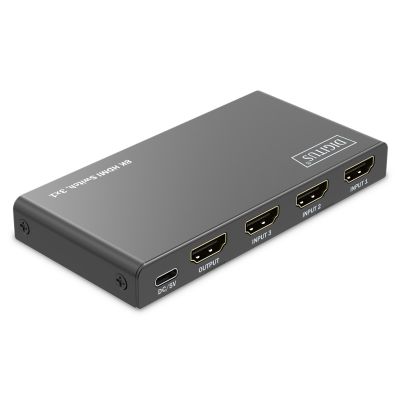 2. Digitus 8K HDMI Switch, 3 x 1