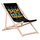 GREENBLUE CLASSIC BEECH DESK CHAIR PRINT PATTERN SUMMER VIBES GB183 SUMMER VIBES