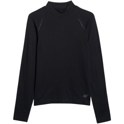 2. Men's longsleeve t-shirt 4F M417 deep black 4FWAW25TFLOM417 20S