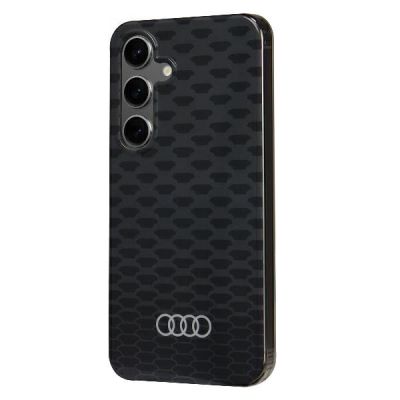 2. Audi IML Stitching Pattern MagSafe Case S24 S921 black/black hardcase AU-IMLMS24-Q5/D3-BK