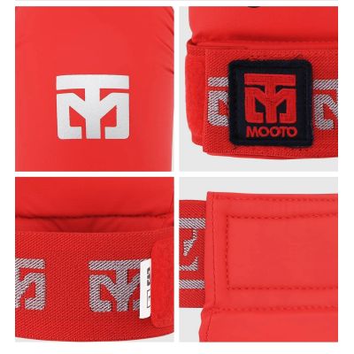 7. Karate gloves - Mitts 2 RED WKF | MOOTO