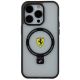 3. Ferrari FEHMP15LUSCAH iPhone 15 Pro 6.1" transparent hardcase Ring Stand 2023 Collection MagSafe