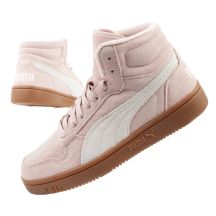 Puma Reb-L Mid women's sports shoes powder pink ankle boots for winter