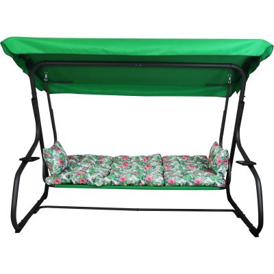 30. 3-SEAT GARDEN SWING MATYLDA WITH MOSQUITO NET