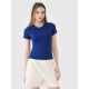 2. Women's slim ribbed t-shirt 4F 4FWSS25TTSHF1968-30S