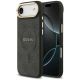 Guess 4G PU Classic Logo MagSafe case for iPhone 17 Air - black
