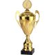 8. Gold metal cup with lid 7098/DP