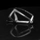 5. Rockbros RKL02 Aluminum Bottle Cage - Black and Silver