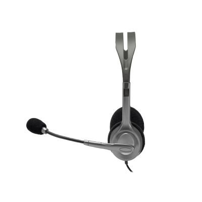 2. Logitech H110 Headphones 981-000271 (gray)