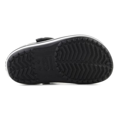 7. CROCS CROCBAND KIDS CLOG BLACK 207006-001