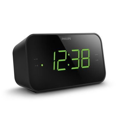 Philips TAR3306/12 Alarm Clock Digital Alarm Clock Black