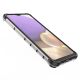 9. Honeycomb case armored cover with a gel frame for Samsung Galaxy A13 5G transparent