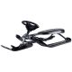 6. Black Stiga Snowracer Curve sled – kelkka, musta