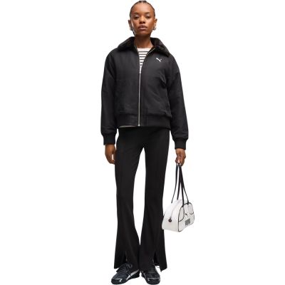 5. Puma Rib Flared Women's Leggings Black 694028 01