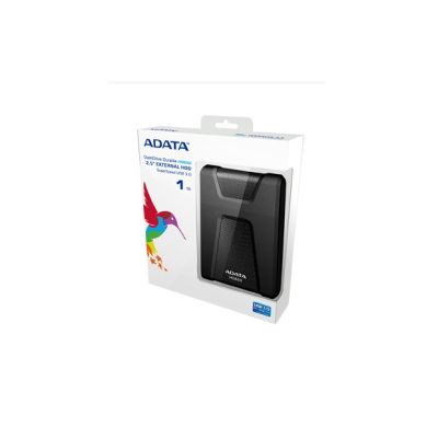 2. External HDD ADATA HD650 (1TB; 2.5"; USB 3.2; black)