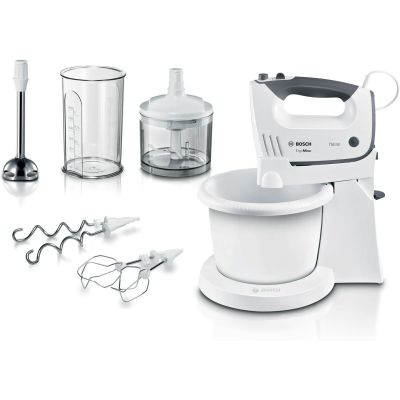 Bosch ErgoMixx MFQ37490 Mixer with Bowl (750W; White)