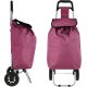 3. TROLLEY SHOPPING BAG ON WHEELS WITH FRAME 33L RED