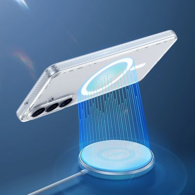 6. Dux Ducis Clin Mag Case Compatible with MagSafe for Samsung S26 Plus - Transparent
