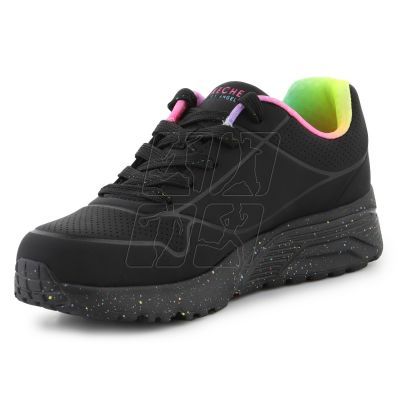 3. Skechers Uno Lite Rainbow Speckle Jr 310456L-BKMT shoes