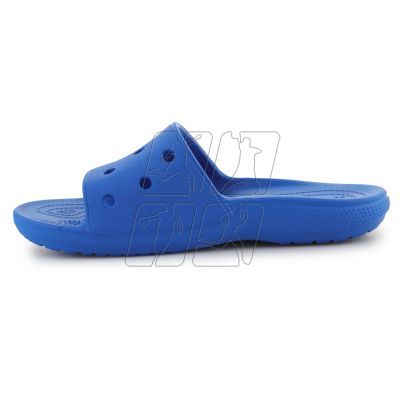 5. Classic Crocs Slide Blue Bolt U 206121-4KZ