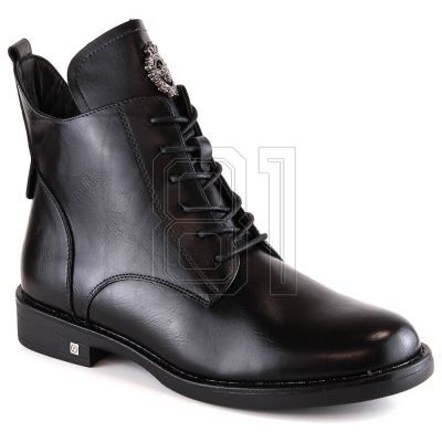 14. Lace-up and zipper boots Potocki W WOL171B black