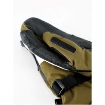 VIKING Norvik Pro Lobster Adult Freeride Gloves Khaki with White Leather 8