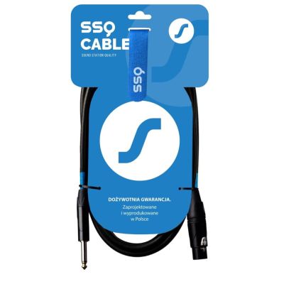 2. SSQ XZJM1 - Jack MONO - XLR Female 1 meter cable
