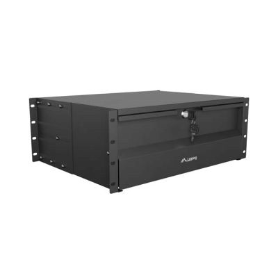 12. LANBERG DRAWER FOR 19" CABINETS 4U 360MM BLACK