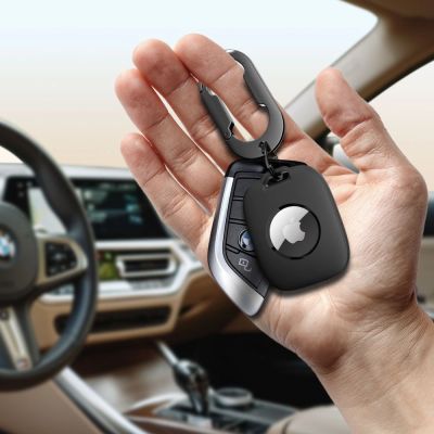 6. Tech-Protect Velar case for Apple AirTag 1 / 2 - black