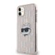 2. Karl Lagerfeld IML Choupette Head & Monogram case for iPhone 11 / Xr - pink