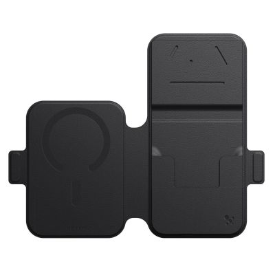 3. AmazingThing Titan Pro Lens Flip Set iPhone 18 Pro Max Case with Wallet, MagSafe Compatible - Black
