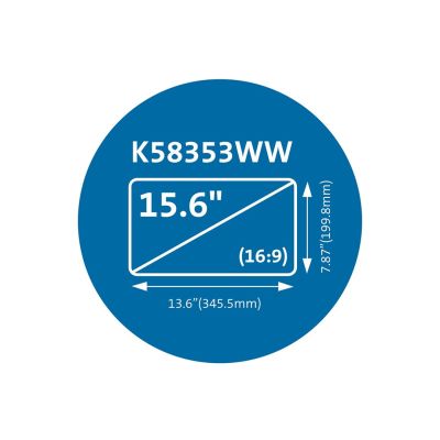 11. Kensington MagPro Magnetic Privacy Filter for Laptop, 15.6" 16:9