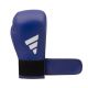 5. Adidas SPEED 175 leather boxing gloves blue