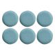 ROSE&TULIPANI CONCERTO FUSE AZZURRO Set of 6 dinner plates 27 cm