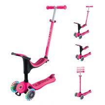 Scooter with seat GO•UP SPORTY LIGHTS (452-610-4 S)