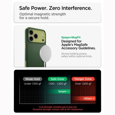 11. Spigen Nano Pop MagSafe Case for iPhone 18 Pro / 17 Pro - Green